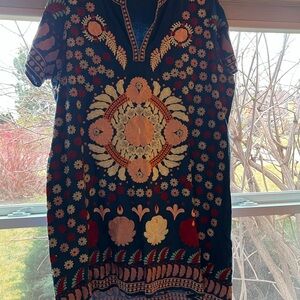 Floral Embroidered Dress